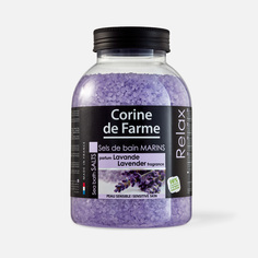 Соль для ванны Corine de Farme Sea Bath Salts Parfum Lavande 1,3 кг
