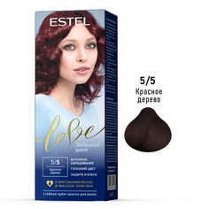 Краска для волос ESTEL LOVE 5.5 красное дерево 50+50+15 мл