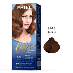 Краска для волос ESTEL LOVE 6.43 коньяк 50+50+15 мл