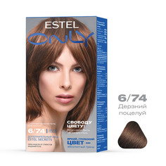 Краска для волос ESTEL Only 6.74 темно-русый коричнево-медный 50+50+25 мл