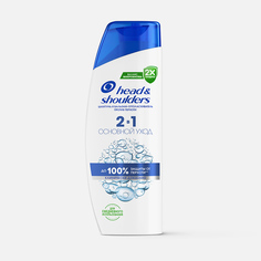 Шампунь и бальзам-ополаскиватель Head & Shoulders против перхоти 2в1 Основной уход 300мл