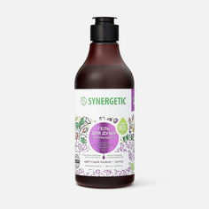 Гель для душа Synergetic натуральный, гипоаллергенный, Цветущий инжир и лотос 380 мл