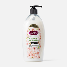 Гель для душа Camay Botanicals Японская сакура с миндальным маслом 750 мл