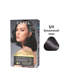 Краска для волос ESTEL Color Signature 5.11 вулканический пепел 60+60+50 мл