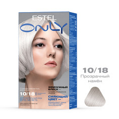 Краска для волос ESTEL Only 10.18 светлый блондин пепельно-жемчужный 50+50+25 мл
