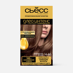 Краска для волос «Сьёсс» Oleo Intense Золотистый русый тон 6-80, 115 мл Сьесс