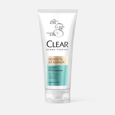 Маска-кондиционер для волос CLEAR Derma Therapy Легкость от корней для жирных волос 200 мл
