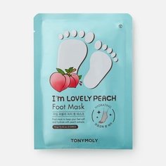 Маска для ног TONY MOLY Im Lovely Peach Foot Mask с экстрактом персика 30 мл