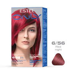Краска для волос ESTEL Only 6.56 темно-русый красно-фиолетовый 50+50+25 мл