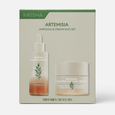 Набор средств для лица MISSHA Artemisia Calming крем успокаивающий 50 мл + сыворотка 50 мл