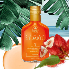 Масло помадного дерева SPF6 Ligne St Barth для красивого загара