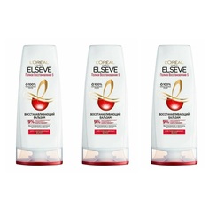 Бальзам для волос LOreal Paris Elseve Полное восстановление 400 мл 3 шт