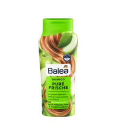 Шампунь для волос Balea Pure Frische с освежающим зелёным яблоком для жирных волос 300 мл