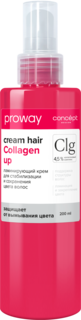 Крем Concept ламинирующий для стабилизации сохранении цвета Collagen Up Pro Way 200мл