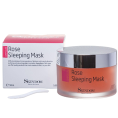 Гель маска Skindom ночная восстанавливающая с экстрактом розы Rose Sleeping Mask 50 мл