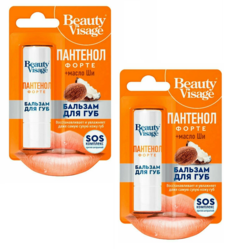 Бальзам для губ Beauty Visage Пантенол Форте 3.6 г 2 шт