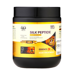 Маска для волос Tree City "Silk peptide" гладкость и шелковистость с пептидами шёлка, 550г
