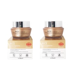 Крем для лица Dr.CELLIO Derma Brightining Rice Cream осветляющий с экстрактом риса 2 шт