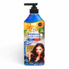 Шампунь для волос 2in1 HAIR CARE с витамином С и экстрактом черники, 820 мл No Brand
