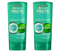 Бальзам для волос Garnier Fructis кокосовый баланс 200мл 2 шт