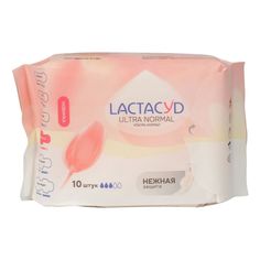 Прокладки гигиенические LaСtaСyd Ultra Normal 10 шт Lactacyd