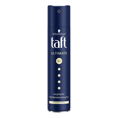 Лак Taft Ultimate Роскошное сияние для волос экстремальная мегафиксация 225 мл