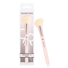 Кисть для макияжа Golden Rose скошенная контурная ANGLED CONTOUR BRUSH K-FIR-323