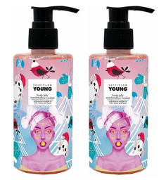 Гель-желе для тела SelfieLab Young зефирное конфетти 200 г 2 шт