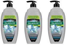 Гель для душа Palmolive 3 в 1 для тела волос лица Men Арктический ветер 750 мл 3 шт