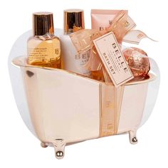 Косметический набор для тела Ваниль для женщин 4 предмета No Brand
