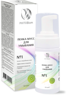 Пенка для умывания Phitobiom для кожи любого типа 150мл