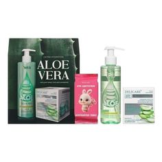 Косметический набор подарочный Aloe Vera для женщин 2 предмета No Brand