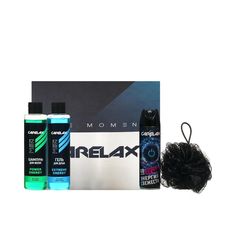 Косметический набор Сarelax мужской 4 предмета Carelax