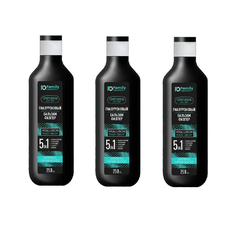 Бальзам-филлер Family Cosmetics для всех типов волос гиалуроновый Genesis 250 мл 3шт