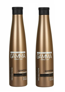 Шампунь Свобода Perfect Hair GAMMA для сухих и поврежденных волос 350 мл 2 шт