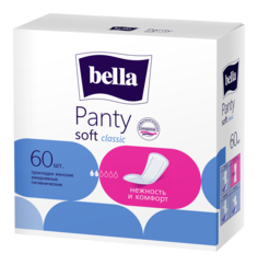 Прокладки ежедневные Bella PANTY SOFT Classiс 60 шт