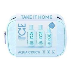 Косметический набор подарочный для волос Natura Siberica Aqua Cruch для женщин 3 предмета