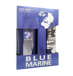 Подарочный набор для мужчин Blue Marine(шампунь+ пена для бритья)