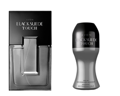 Туалетная вода AVON Black Suede Touch 75мл с дезодорантом 50мл