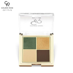 Тени Для Век Golden Rose Серии Quattro Eyeshadow Palette 02 Royal Jungle