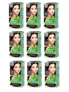 Краска для волос Fito Косметик стойкаяFitocolor тон Горький шоколад 115мл 9 шт