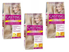 Краска для волос LOreal Paris Casting Creme Gloss 10.10 Светло-русый пепельный 3шт
