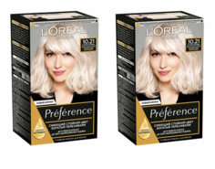 Краска для волос LOreal Paris Preference 10.21 Стокгольм светло-светло русый 2 шт