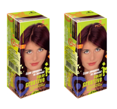 Краска для волос Fiona Creative color тон 4.5 Кристальный гранат 2 уп