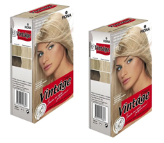 Краска для волос Fiona Vintage Color тон 12 Жемчужный блонд 2 уп