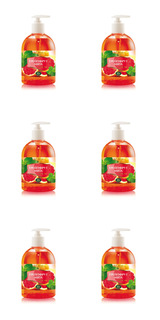Жидкое мыло Iris Aroma Line ГРЕЙПФРУТ И МЯТА, 500 мл, 6 шт