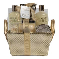 Косметический набор для тела Body Luxurious Warm Vanilla женский 10 предметов