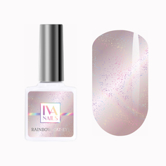 Гель-лак Кошачий глаз IVA NAILS RAINBOW CAT-EYE №01, 8 мл