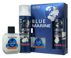 Набор мужской Фестива Blue Marine Бальзам после бритья 100мл Пена для бритья 200мл Festiva