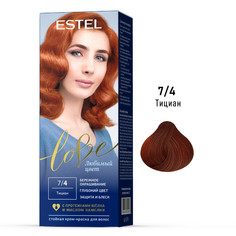 Краска для волос ESTEL LOVE 7.4 тициан 50+50+15 мл